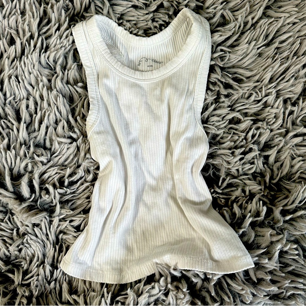 Target White baby tank